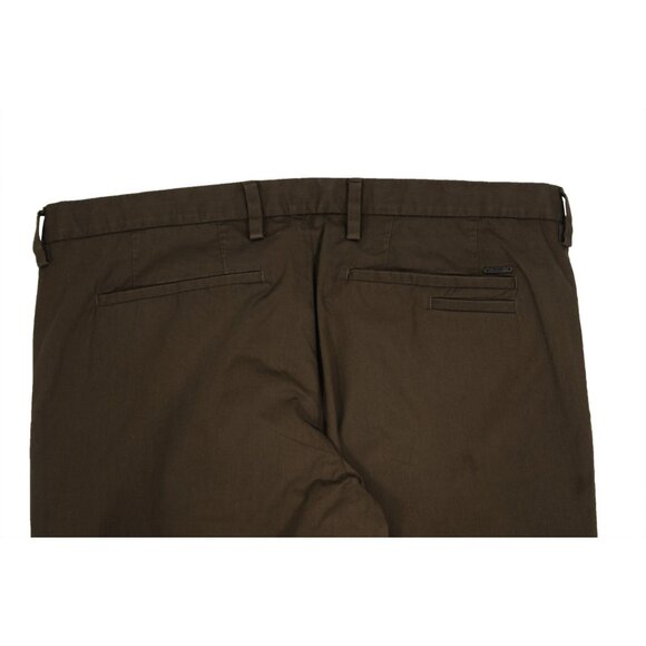 Hugo Boss Mens Chino Trousers Size US 34 IT 50 Olive Green Travel Pants - Picture 12 of 13